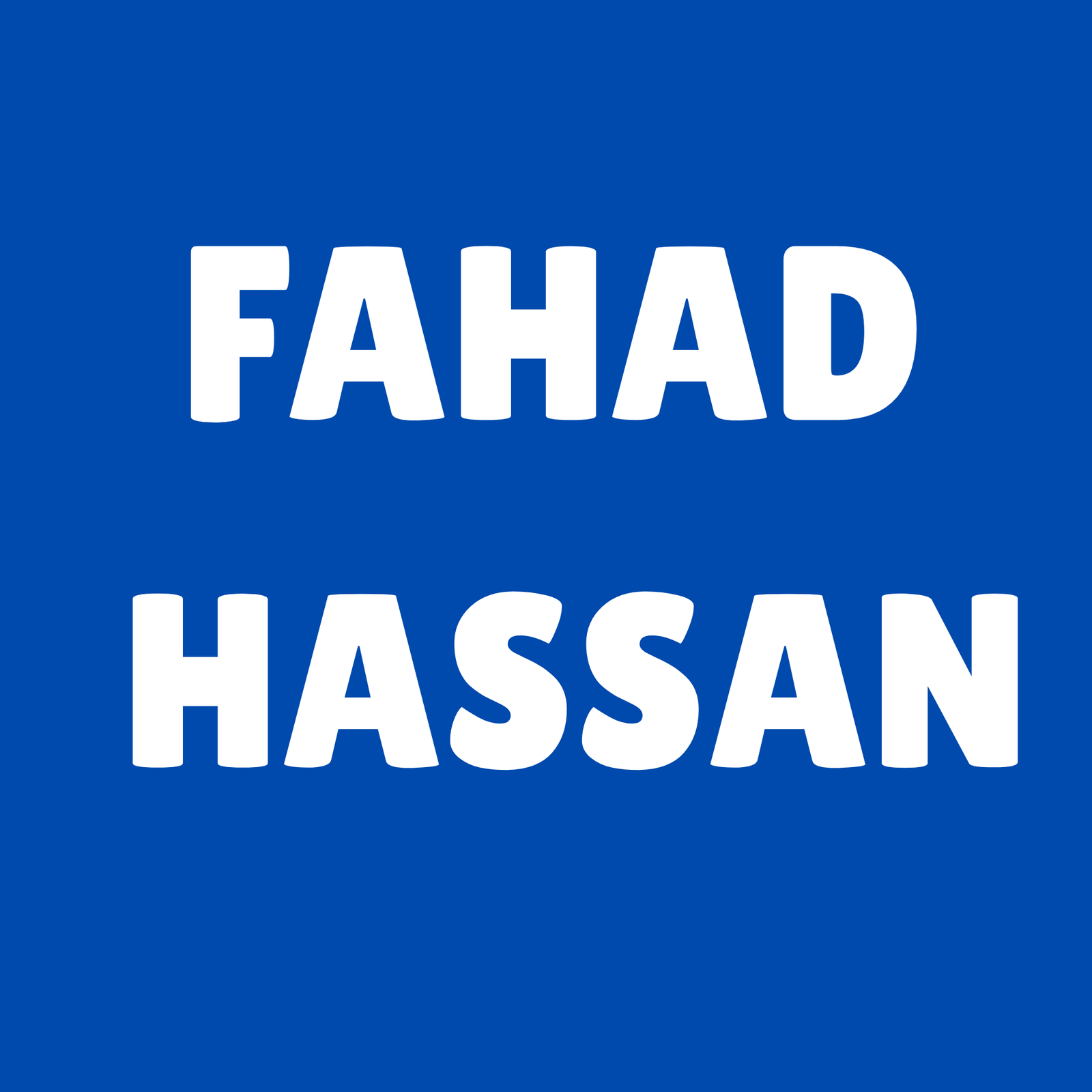 FAHAD HASSAN DIGITAL MARKETING